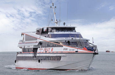 Przeprawa z Batam Fast Ferry to czysta przyjemność