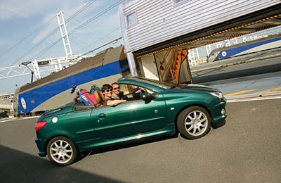 Folkestone do Calais z Eurotunnel Folkestone do Calais z Eurotunnel