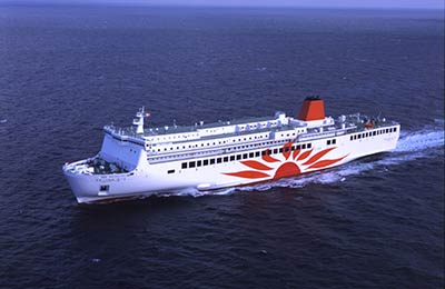 Przeprawa z Ferry Sunflower to czysta przyjemność