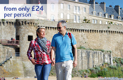 50% off for foot passengers to Ireland & Britain!
