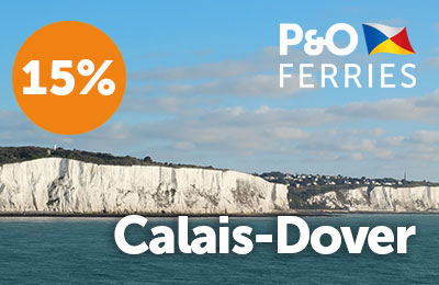 15% zniżki na Calais-Dover z P&O Ferries 15% zniżki na Calais-Dover z P&O Ferries